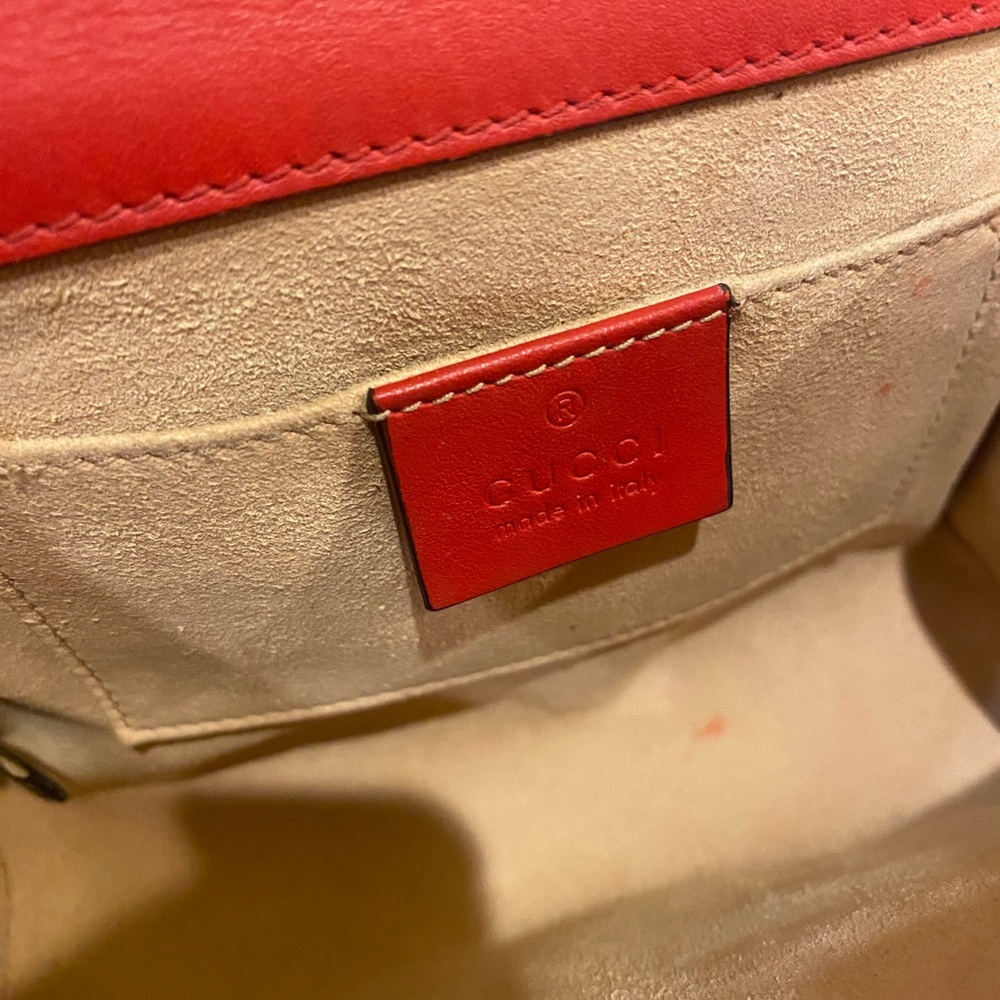 LIMITED EDITION Gucci Padlock Supreme GG Apple Capsule Collection Shoulder Bag 🍎 - Picture 15 of 17